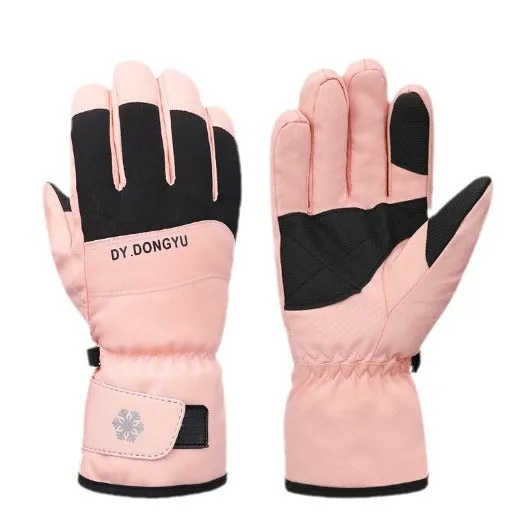 INSTOCK-Outdoor winter skiing gloves