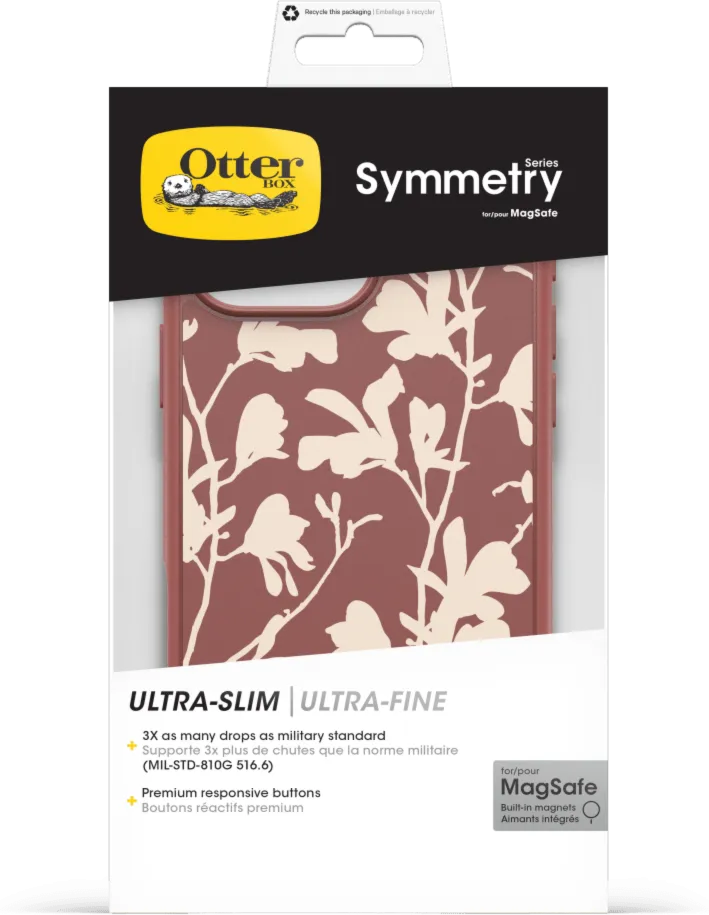iPhone 16 Pro Max Otterbox Symmetry Graphics w/ MagSafe Series Case - Red - Autumn Rust