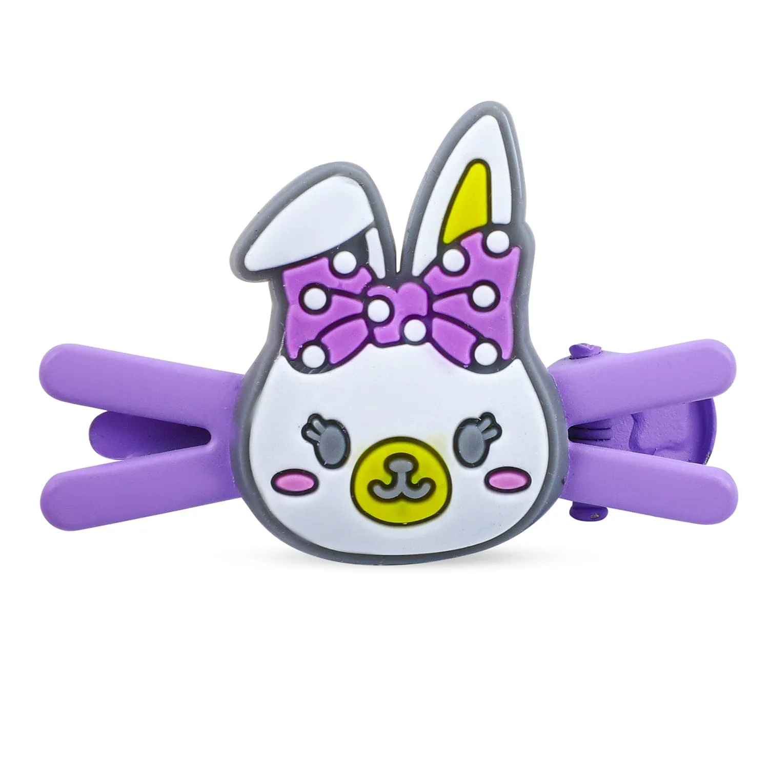 Iris Bows Hair Clips Set 7 Pcs - Multicolour