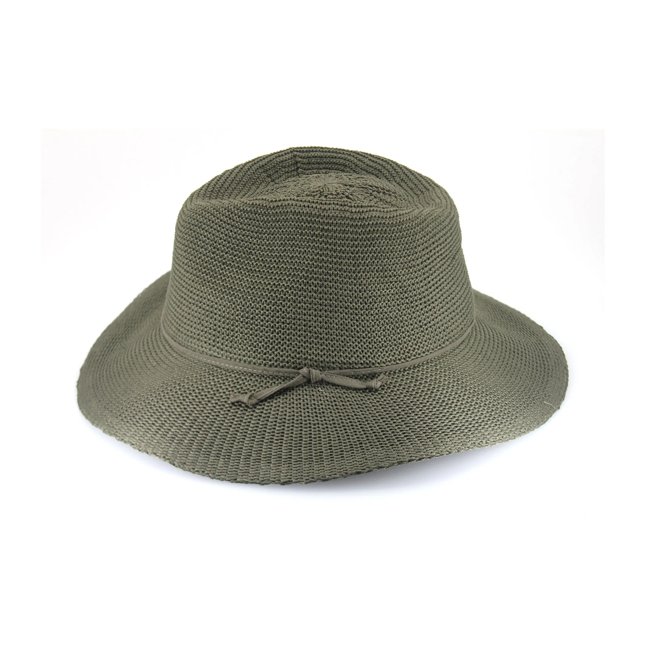 Jacqui Mannish Hat - Dark Khaki