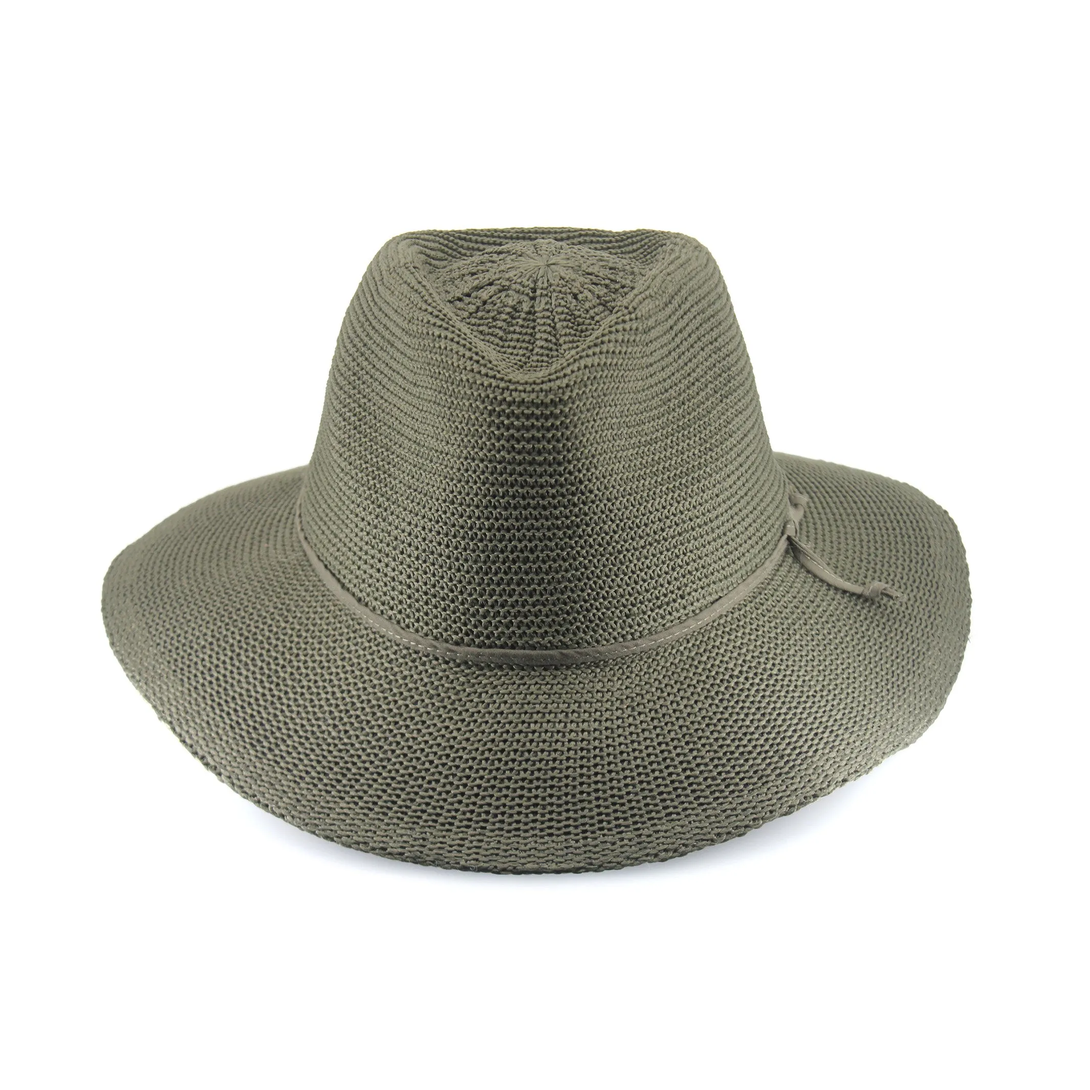 Jacqui Mannish Hat - Dark Khaki