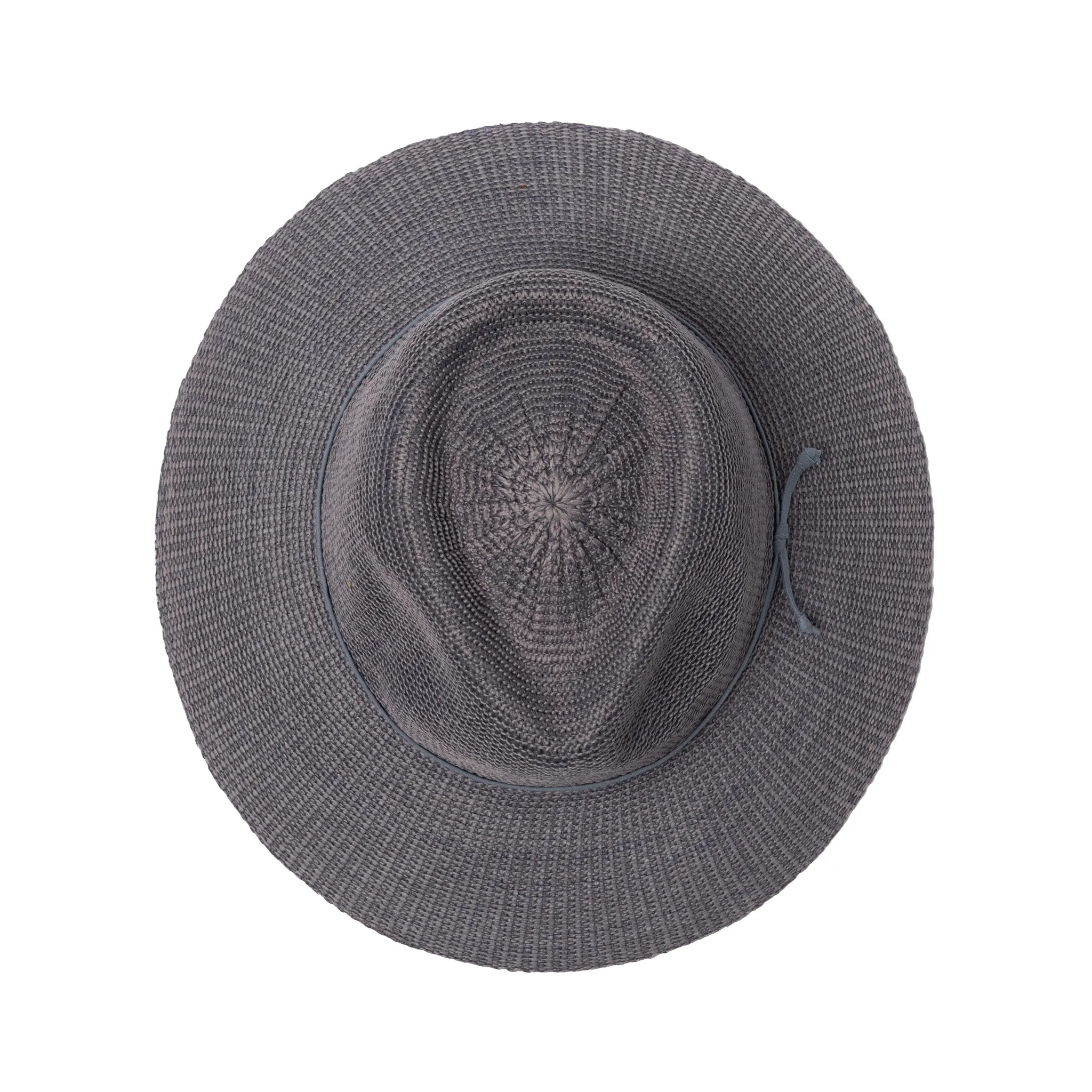 Jacqui Mannish Hat - Slate Grey