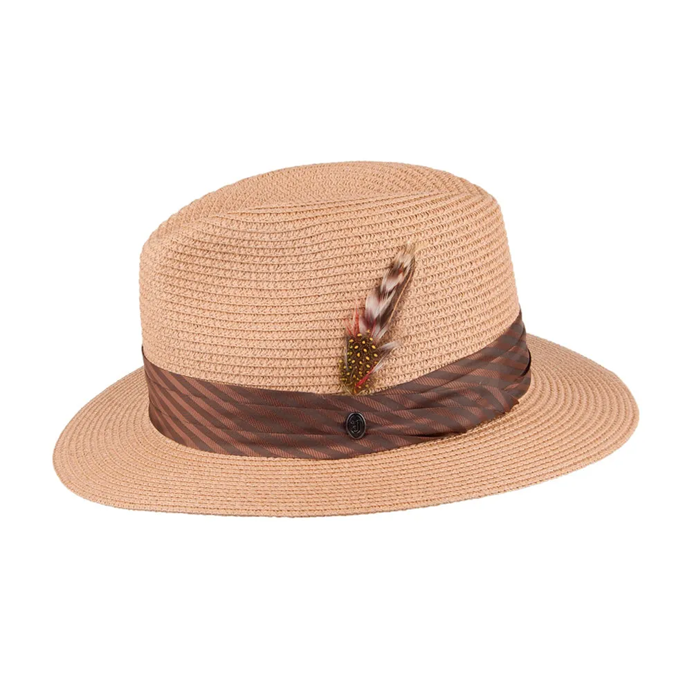 Jaxon & James - Toyo Braided - Straw Hat - Cappuccino/Brown