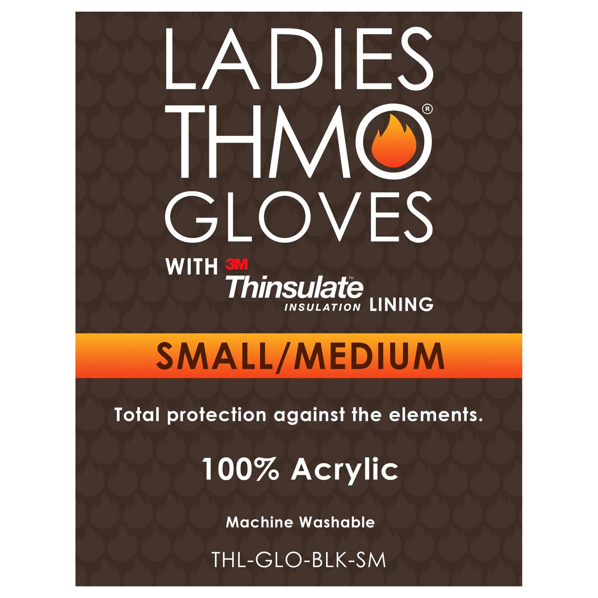 Ladies Full Finger Gloves with Thinsulate Lining