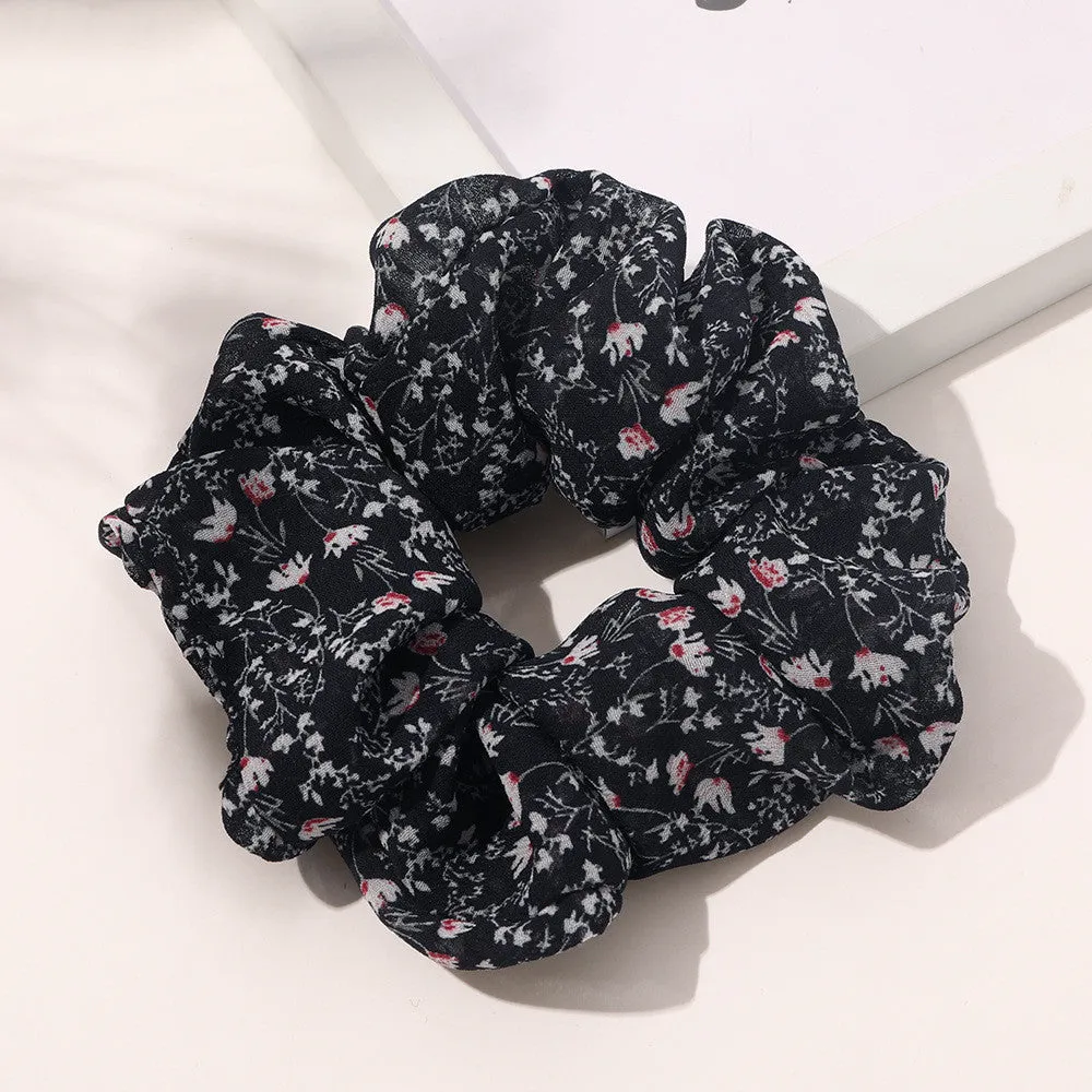 Large Intestine Circle Satin Rope Hair Accessory