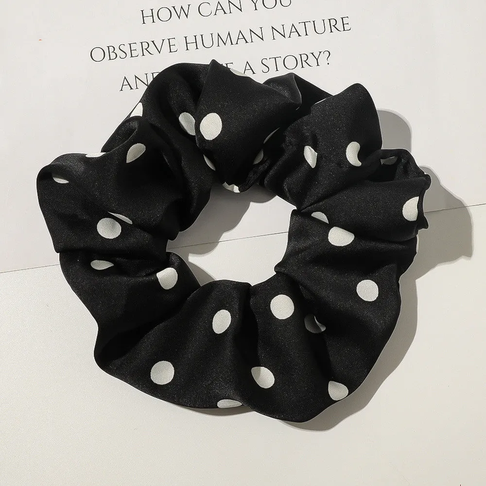 Large Intestine Circle Satin Rope Hair Accessory