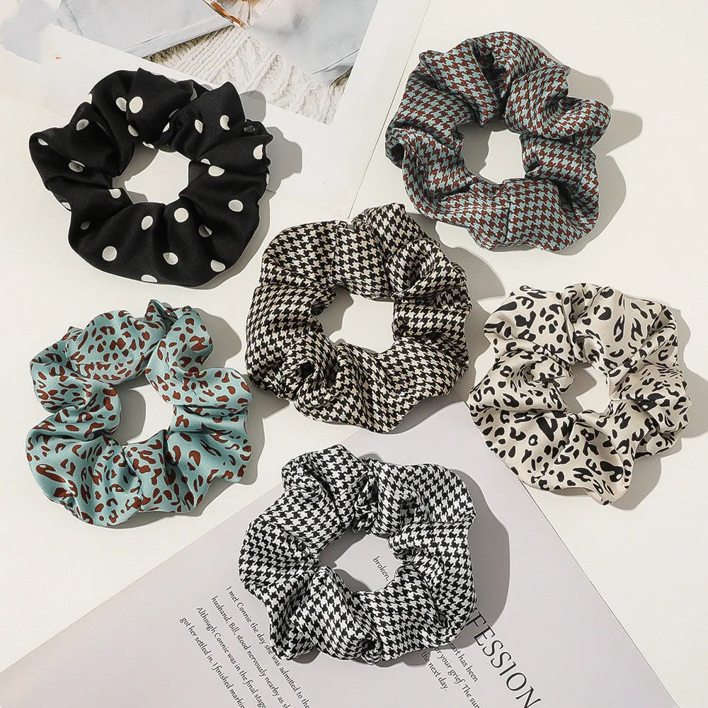 Large Intestine Circle Satin Rope Hair Accessory