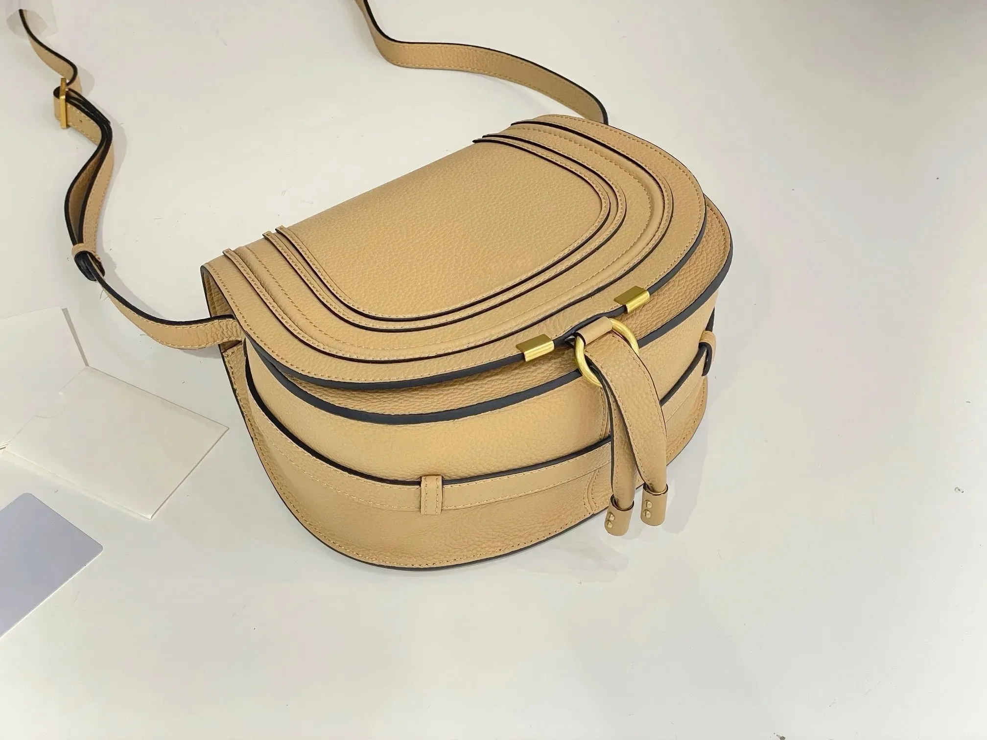 Leather crossbody bag