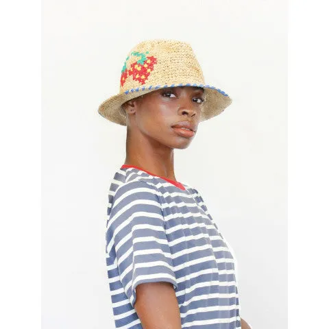Lola Hats Tutti Fruitti Raffia Sun Hat