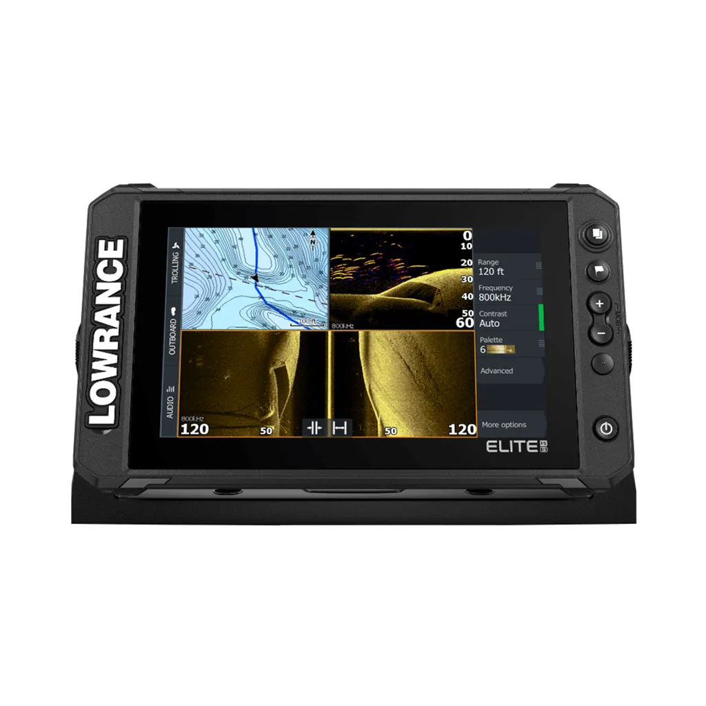 Lowrance Elite FS 7 inch with Active Imaging Transducer   C-MAP Chart