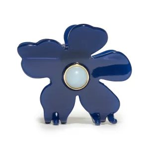 LS - Lily Claw Clip | Cobalt