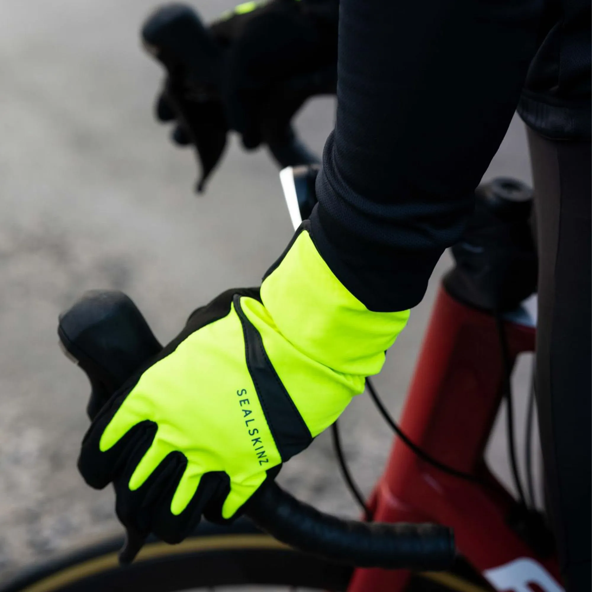 Mens Waterproof All Weather Cycle Gloves