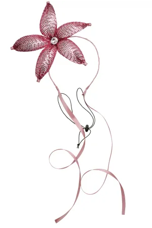 Mesh Orchid Wrap - Bright Pink