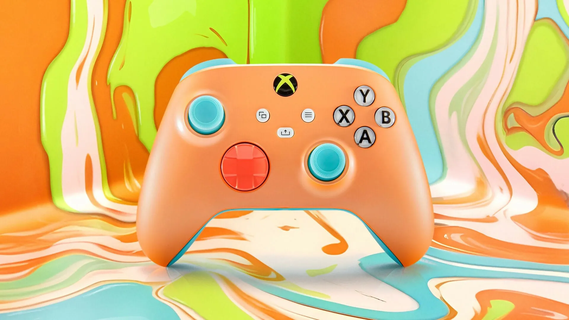 Microsoft - Special Edition - Sunkissed Vibes OPI Wireless Controller for Xbox Series X|S, Xbox One, Windows 10/11, Android, and iOS.