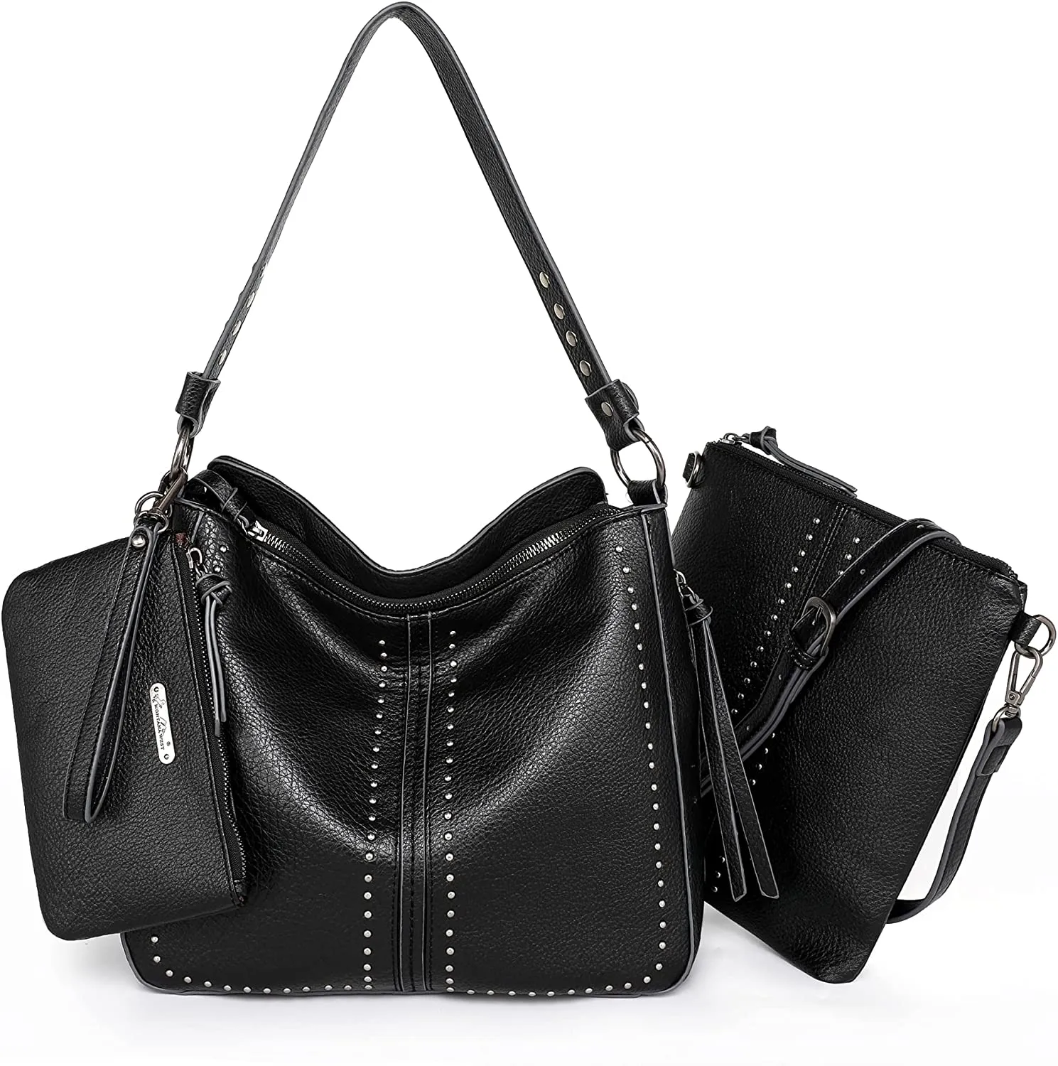 Montana West Tote Handbags for Women Hobo Shoulder Bag 3pcs