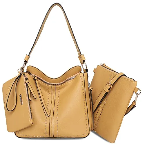 Montana West Tote Handbags for Women Hobo Shoulder Bag 3pcs