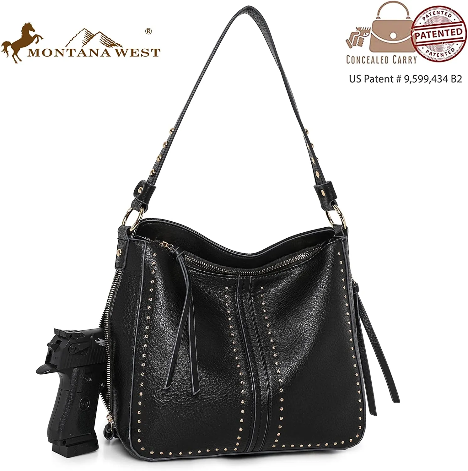 Montana West Tote Handbags for Women Hobo Shoulder Bag 3pcs