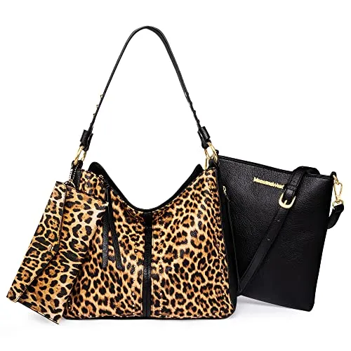 Montana West Tote Handbags for Women Hobo Shoulder Bag 3pcs