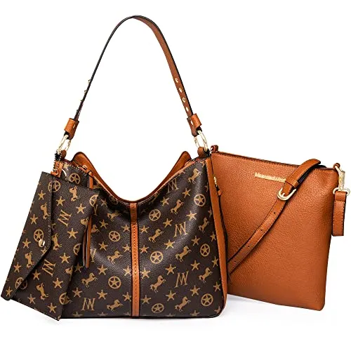 Montana West Tote Handbags for Women Hobo Shoulder Bag 3pcs