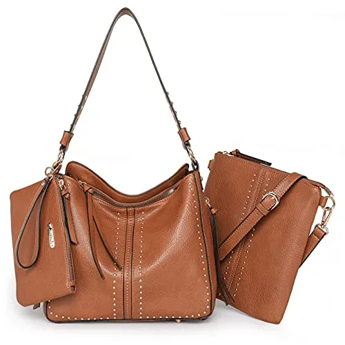 Montana West Tote Handbags for Women Hobo Shoulder Bag 3pcs