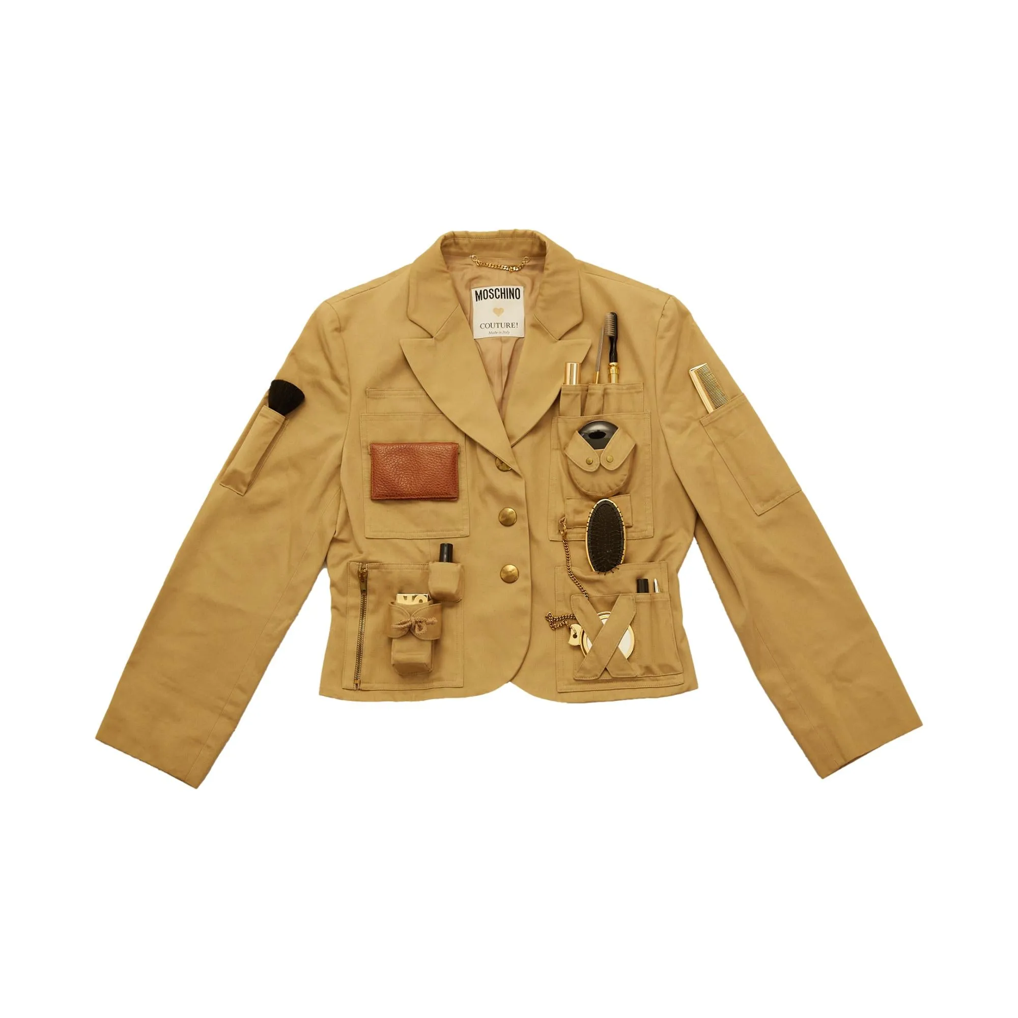 Moschino Canvas Survival Jacket   Accessories