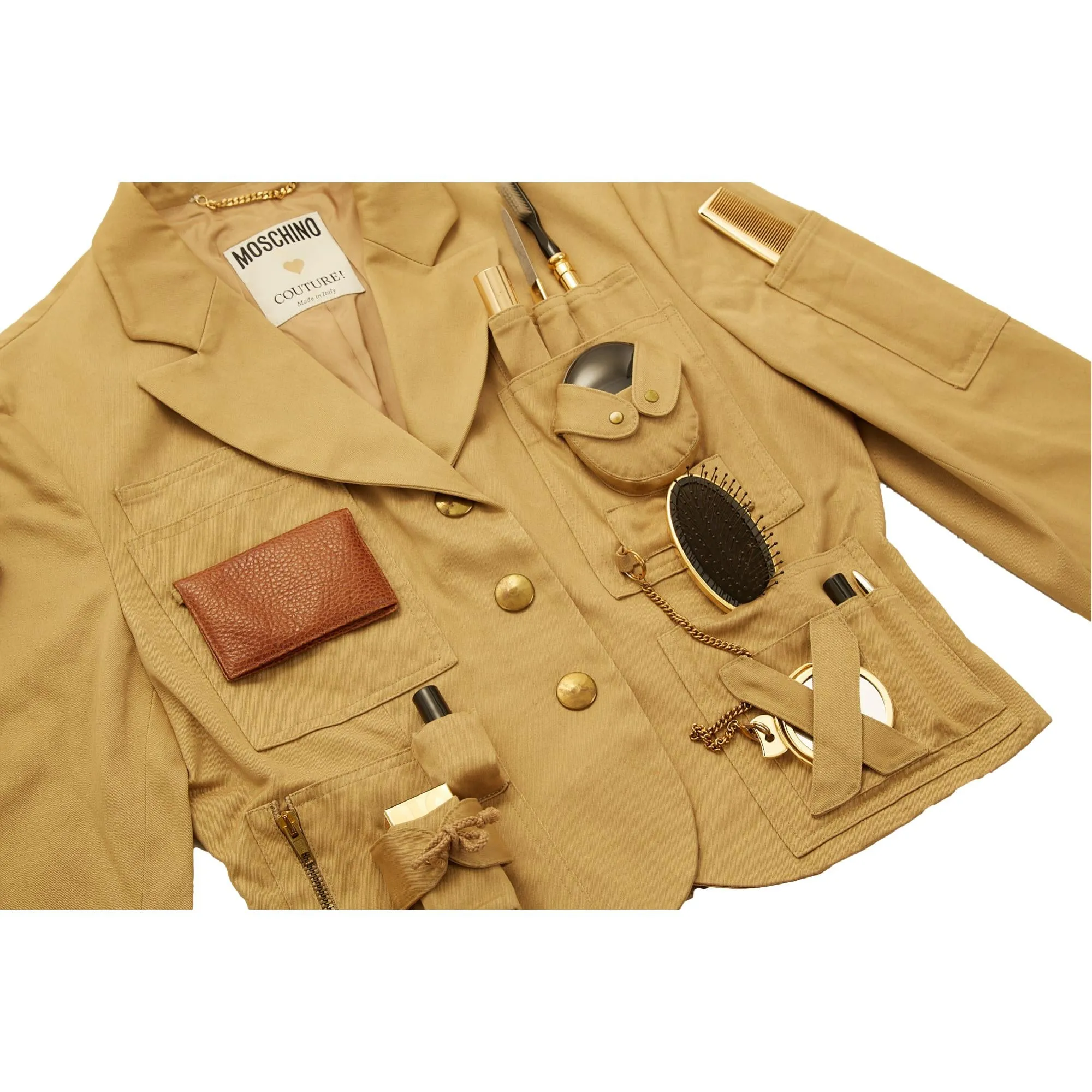 Moschino Canvas Survival Jacket   Accessories