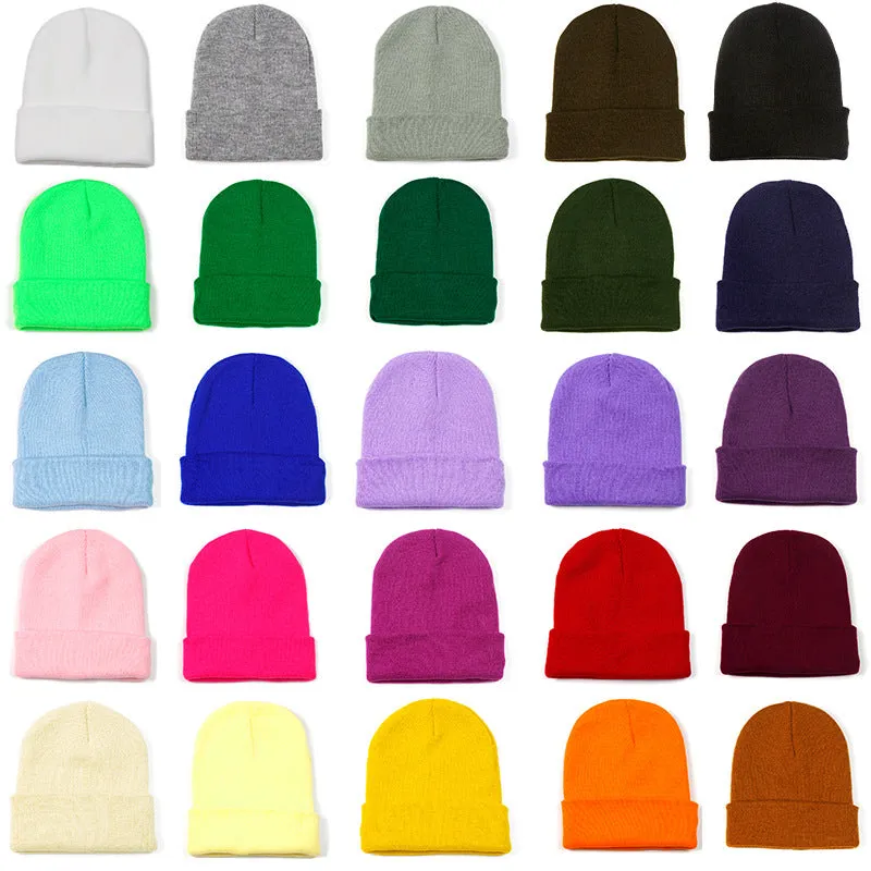 Multiple Colors Winter Beanie Hat