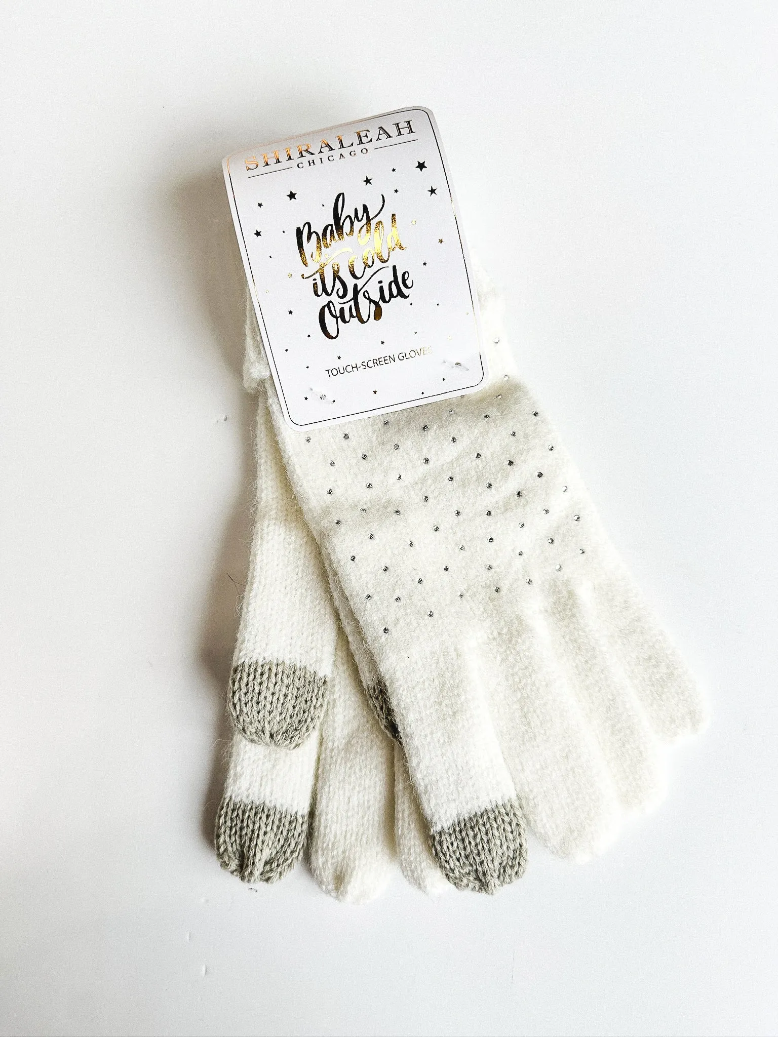 Natalia Rhinestone Gloves