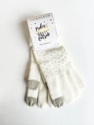 Natalia Rhinestone Gloves