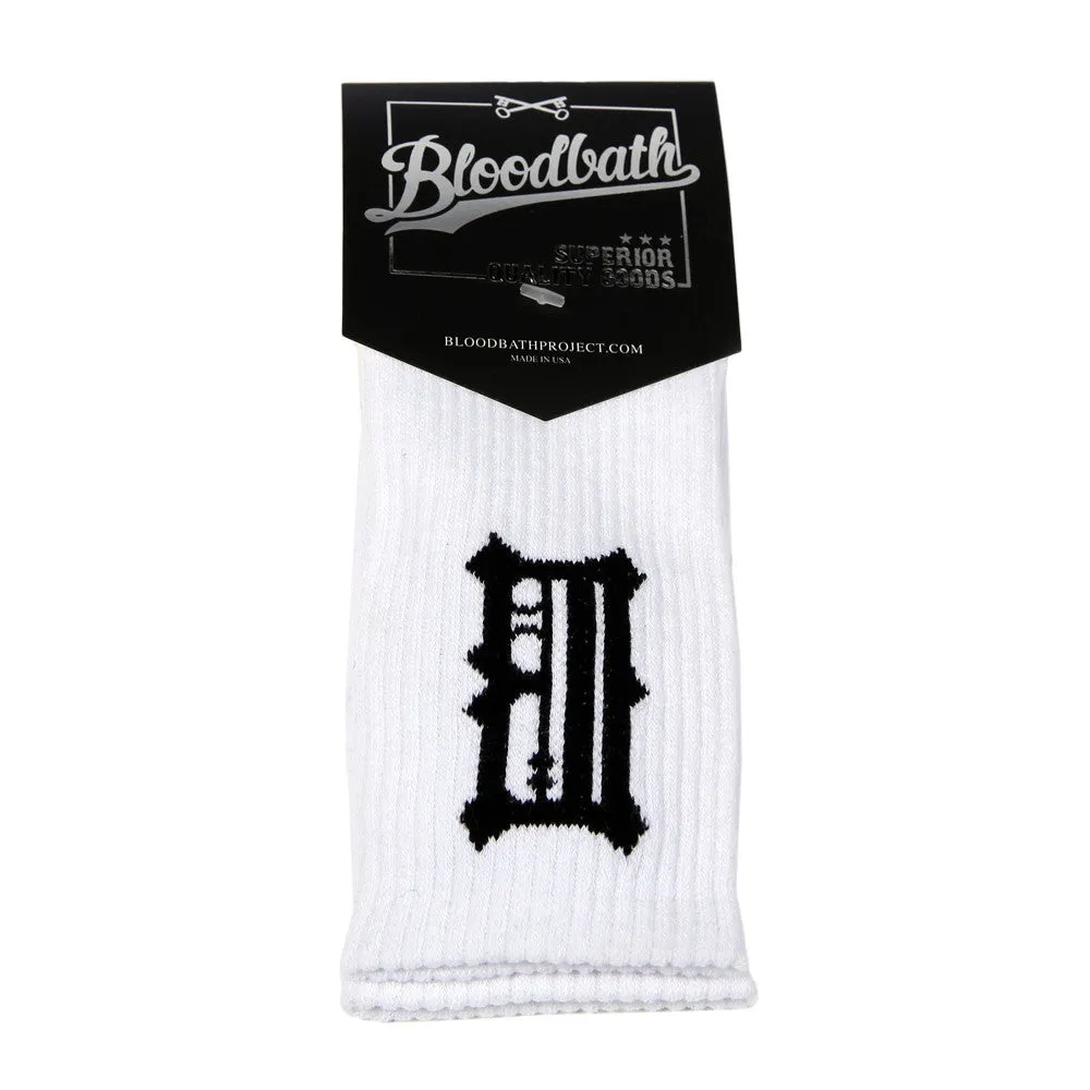 Old Town Premium Crew Socks - White