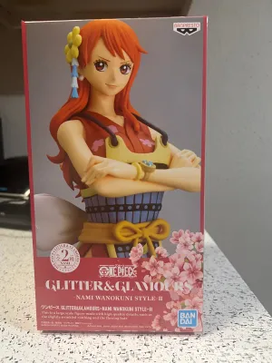 One Piece Nami Version A Wanokuni Style II Glitter & Glamours Statue