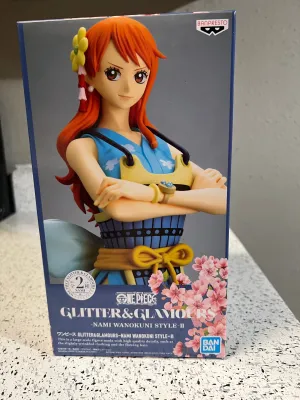 One Piece Nami Version B Wanokuni Style II Glitter & Glamours Statue