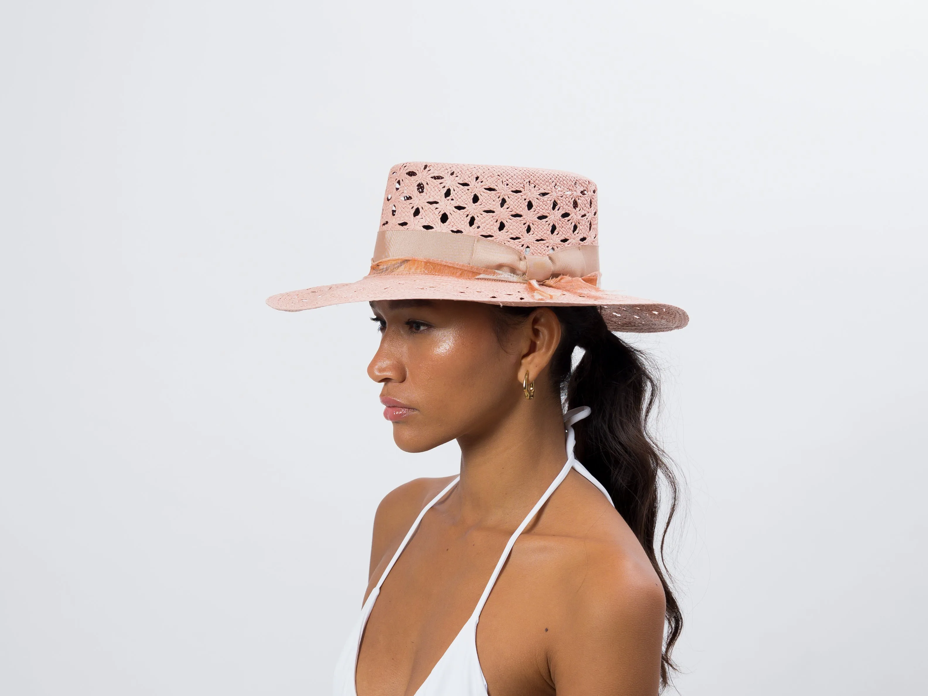 Open weave Cordovan Hat