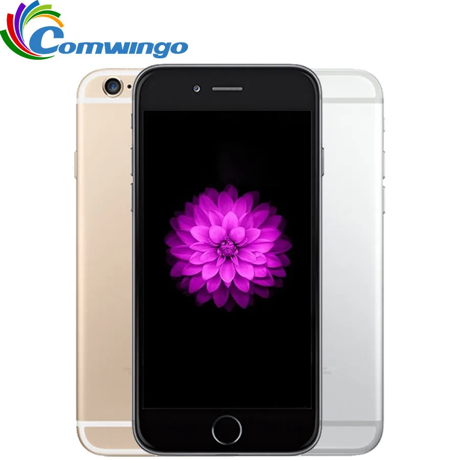 Original Unlocked Apple iPhone 6 1GB RAM 16/64/128GB ROM 4.7'inch IOS Dual Core 8PM GSM WCDMA LTE iPhone6 Used Mobile Phone