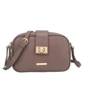 Palermo Crossbody Bag | Taupe