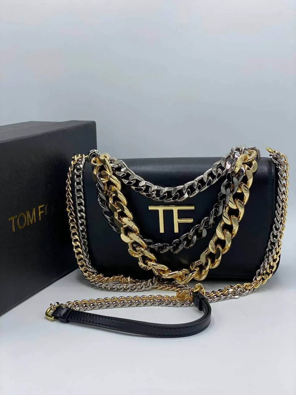 PALMELLATO TRIPLE CHAIN BAG
