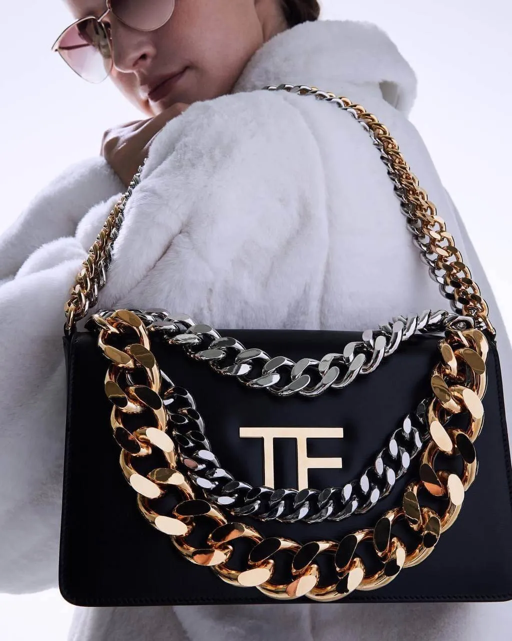 PALMELLATO TRIPLE CHAIN BAG