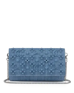 Paloma Wallet on a Chain in Sky Blue