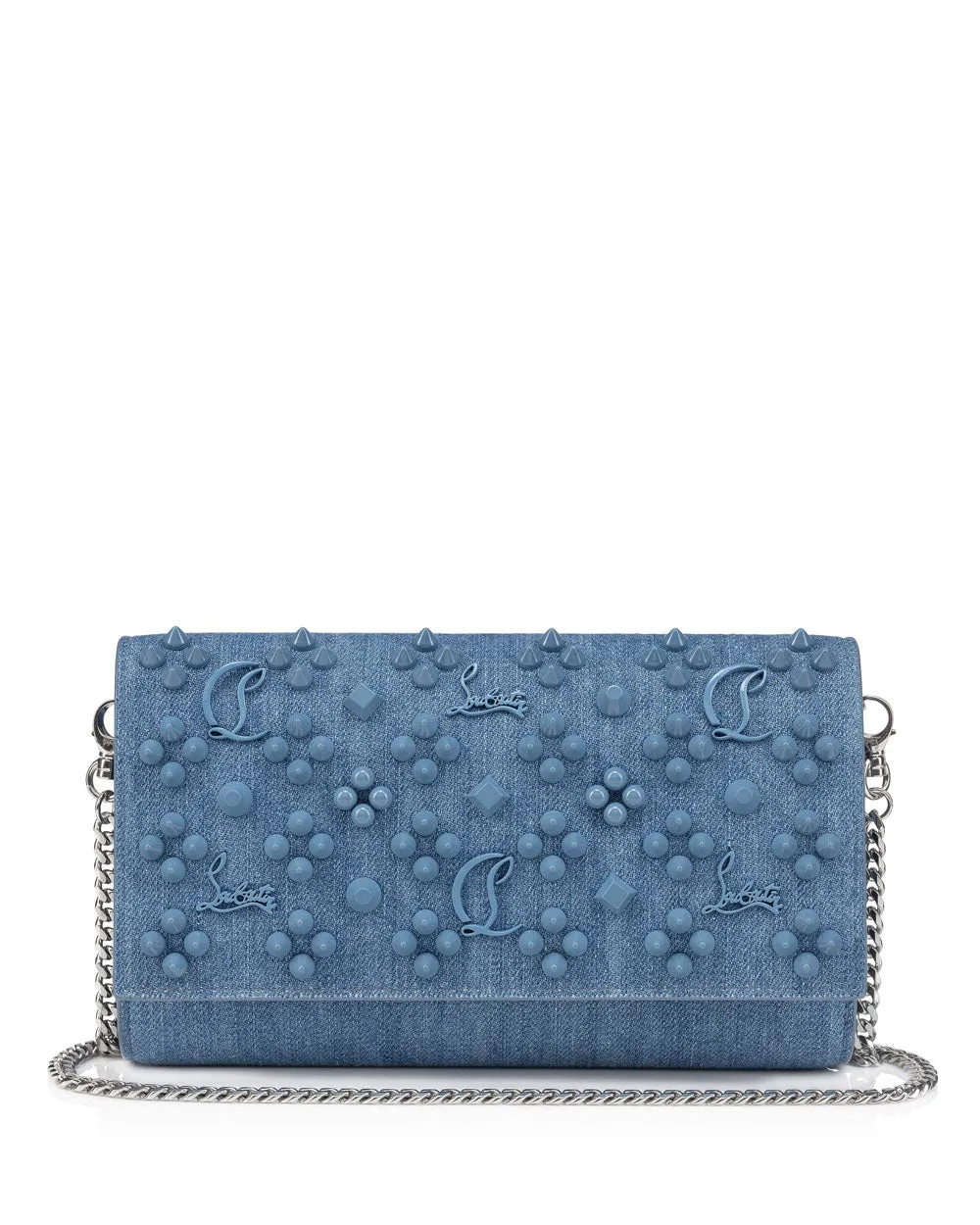 Paloma Wallet on a Chain in Sky Blue