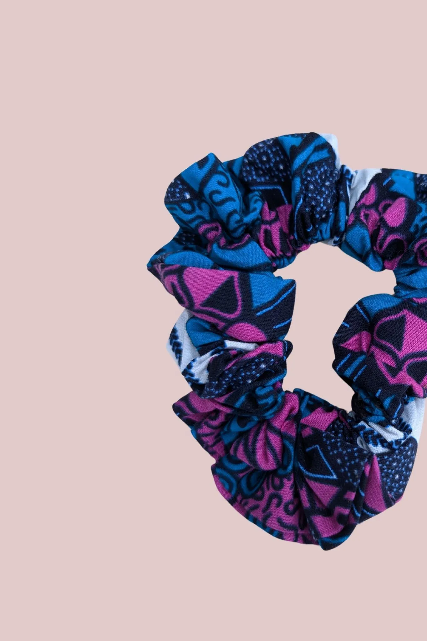 Passion Flower Scrunchie