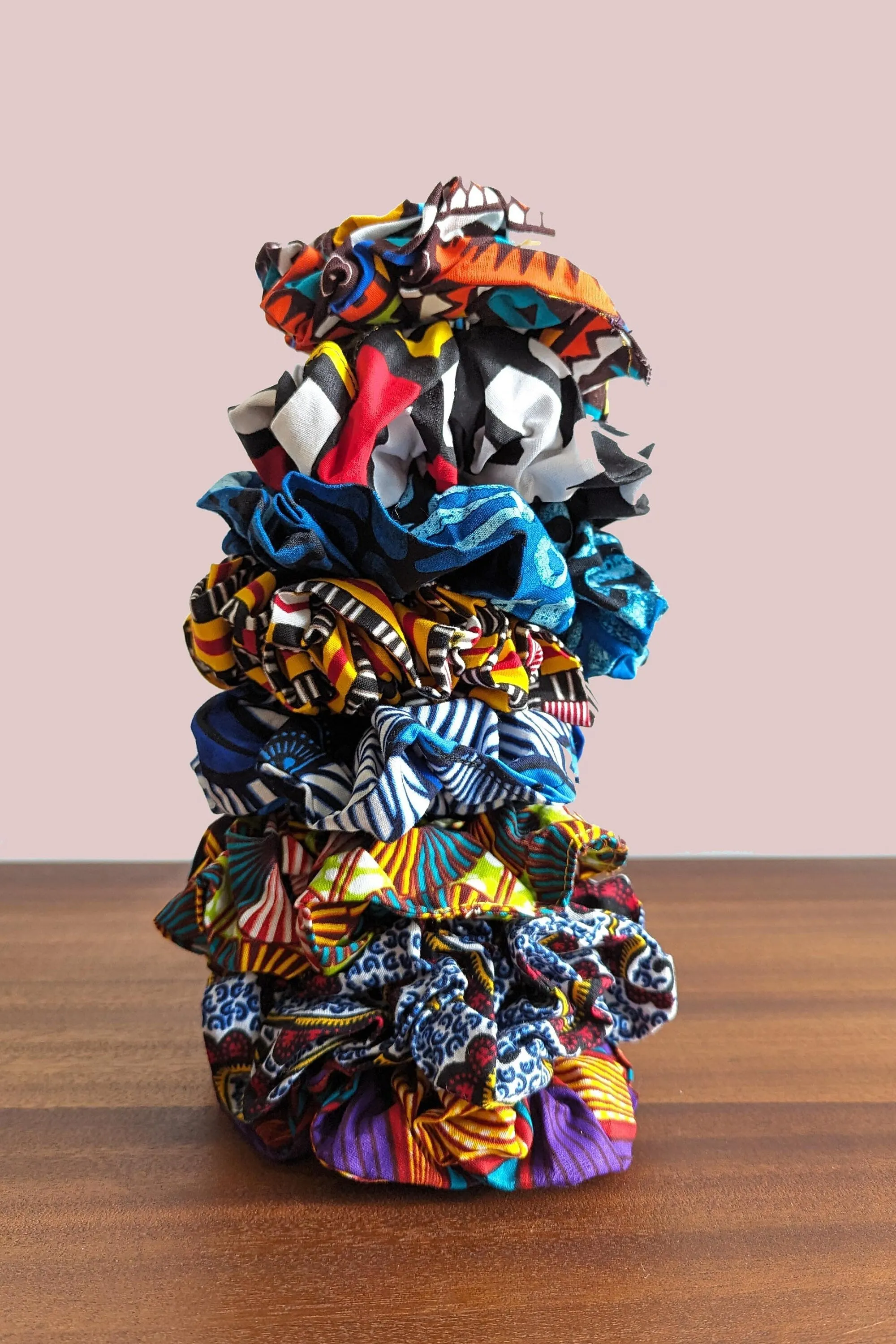 Passion Flower Scrunchie