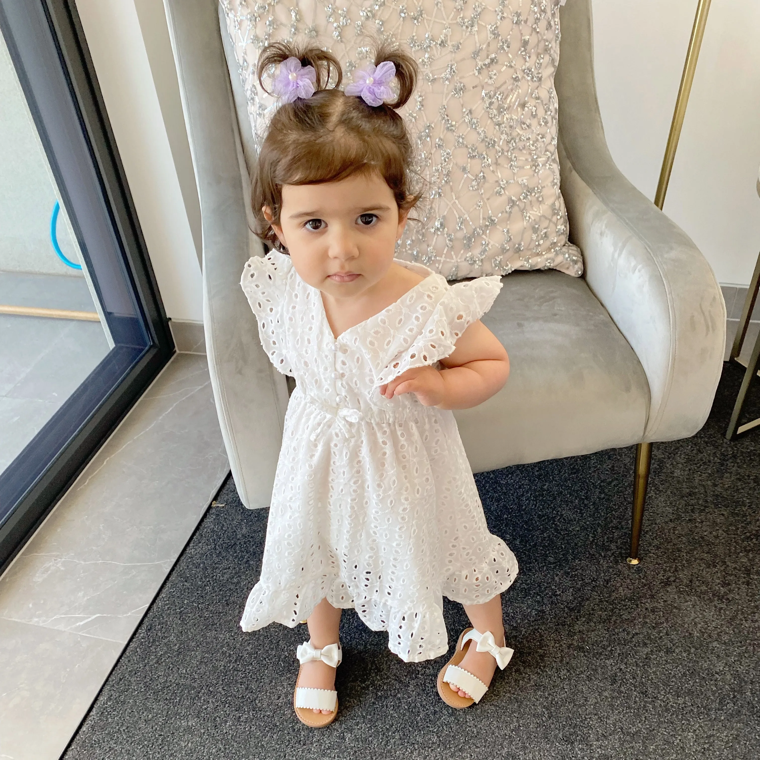 Pearl Flower Hair Band Set