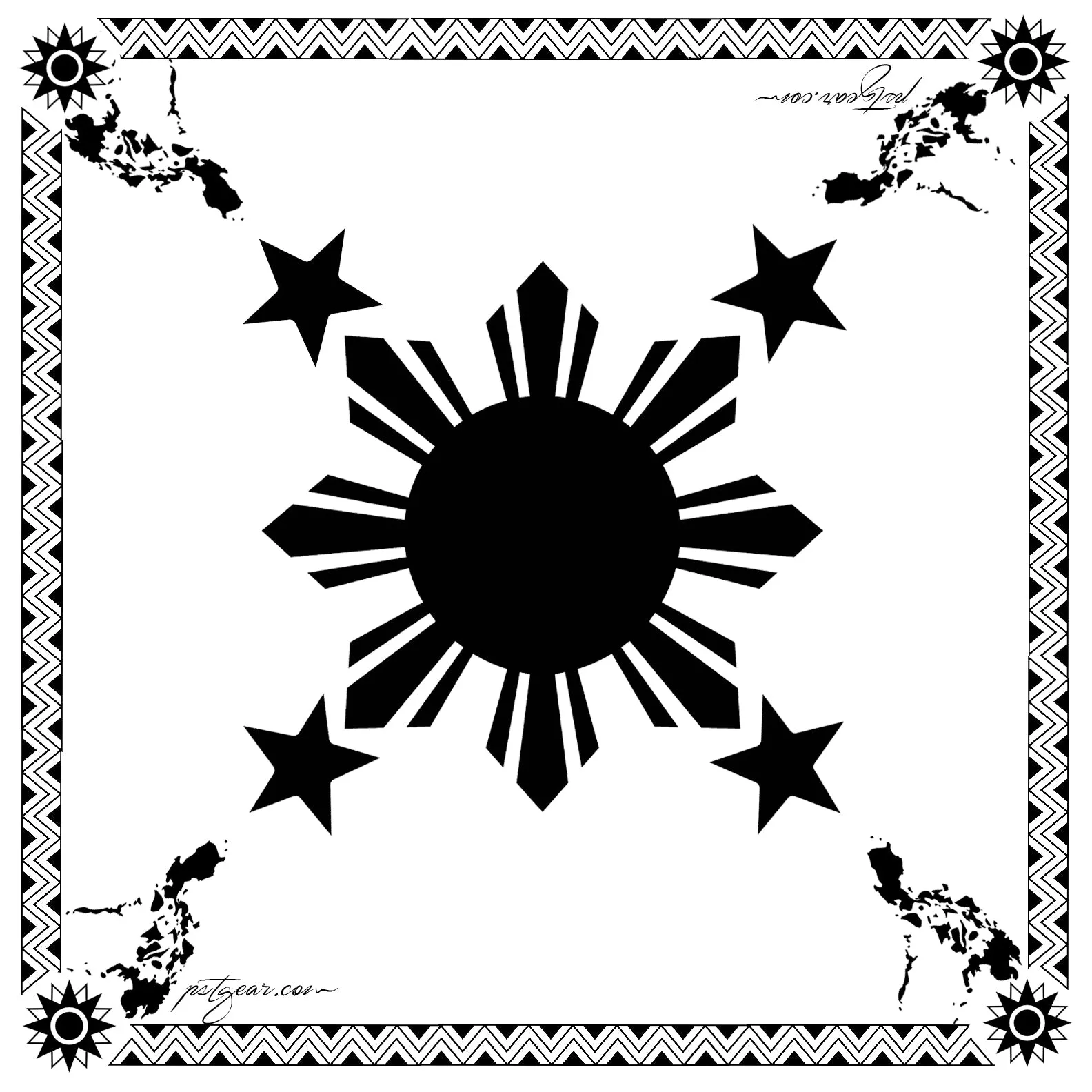 Philippines PST GEAR SUN BANDANAS