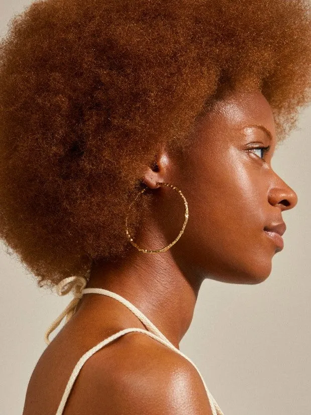 PILGRIM Sun Mega Hoop Earrings