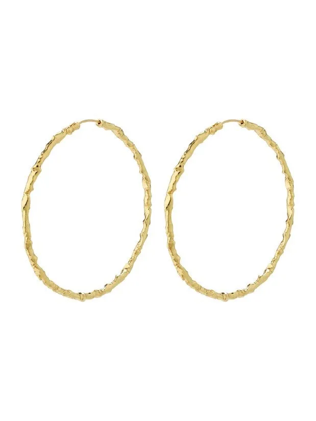 PILGRIM Sun Mega Hoop Earrings