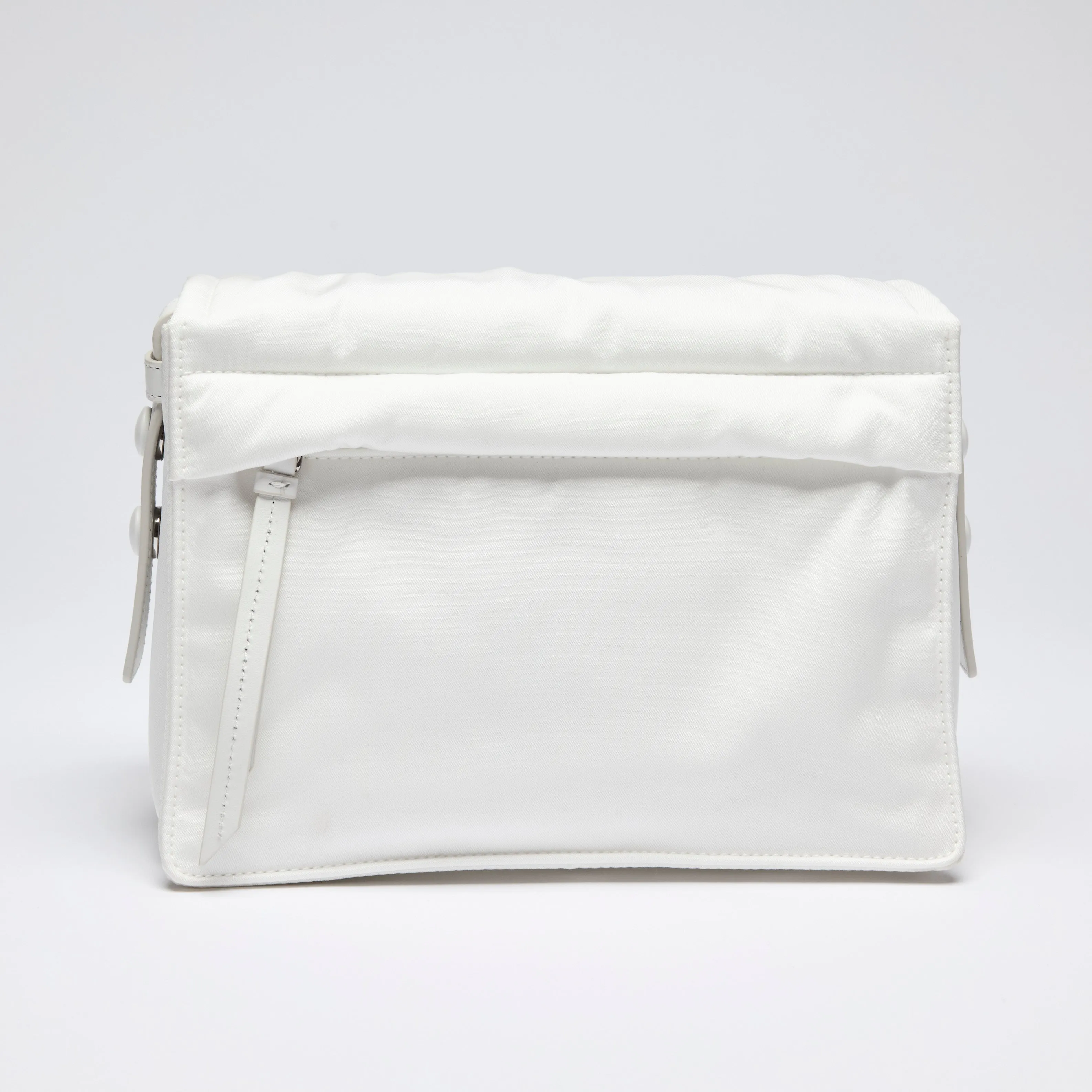 Prada White Nylon Crossbody Bag
