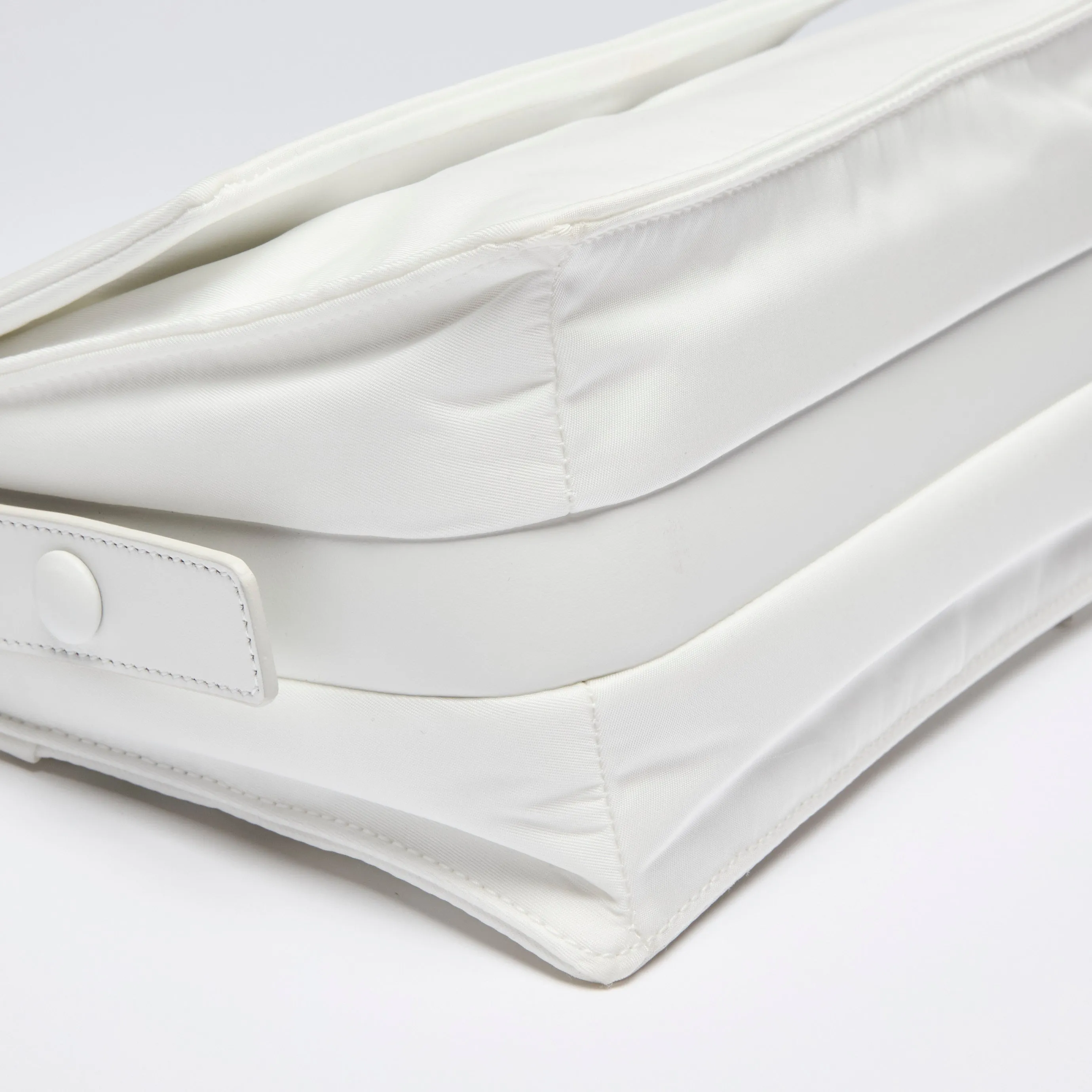 Prada White Nylon Crossbody Bag