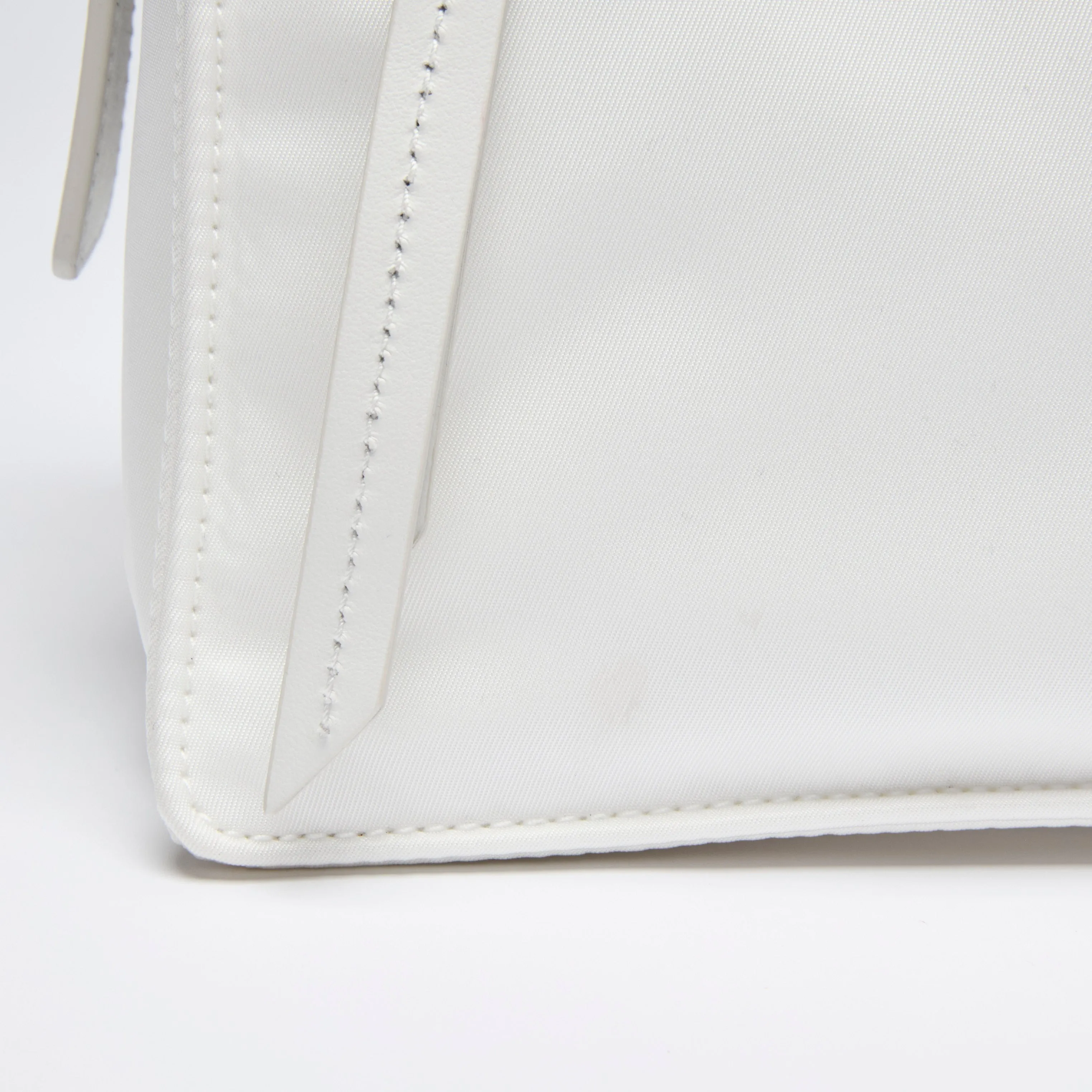 Prada White Nylon Crossbody Bag