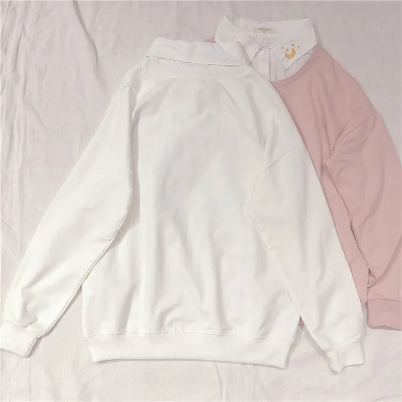 "GO TO THE MOON" SWEATSHIRT N102205