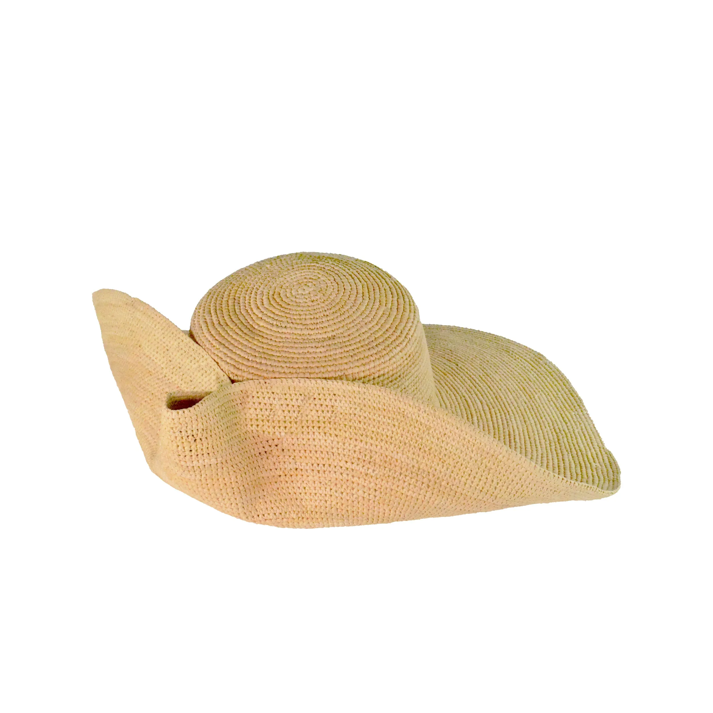 "Pirata" Hippie Crochet Extra Long Brim